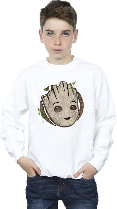 Immagine prodotto I Am Groot Wooden Head Felpa Ragazzi (116)