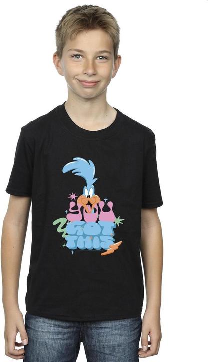 Actual product image Looney Tunes Boys Roadrunner You Got This T-Shirt (116)