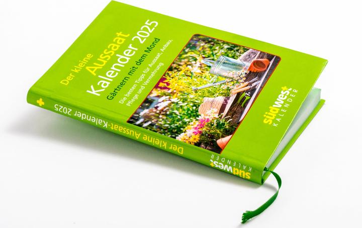 Produktbild Der kleine Aussaatkalender 2025 - Gärtnern mit dem Mond. Die besten Tipps für Aussaat, Anbau (Harter Einband, Deutsch)