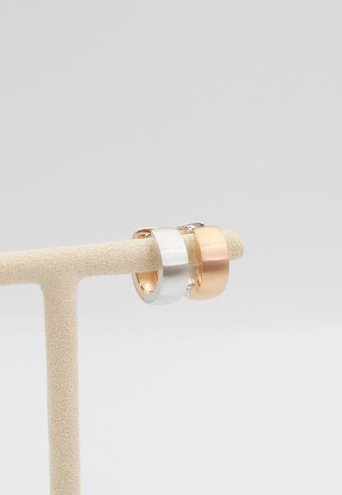 Image du produit Muau Créoles (Blanc-, Or rose)