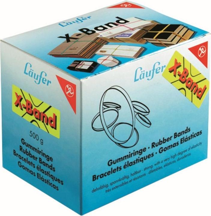 Produktbild Läufer Kreuzbänder Rondella X-Band 130x11mm VE=500g farbig sortiert (500 Stk.)