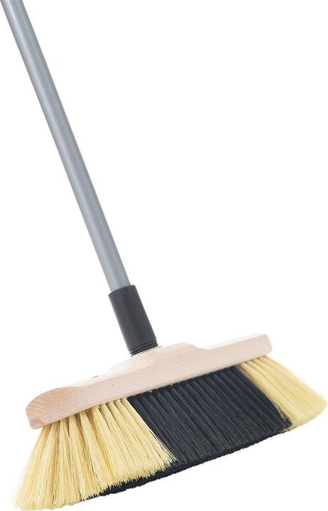 Immagine prodotto Novaliv 1x Scopa per interni con manico I Setole sintetiche fini I Scopa a mano in legno I Manico (1 pz.)