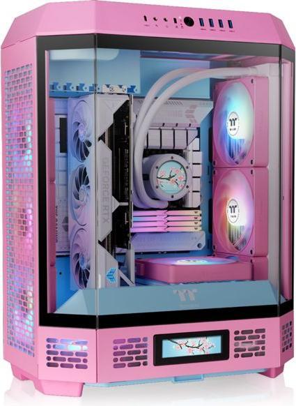 Immagine prodotto Thermaltake The Tower 600 (pink, Tempered Glass x 3) (Mini-ITX, ATX, mATX)