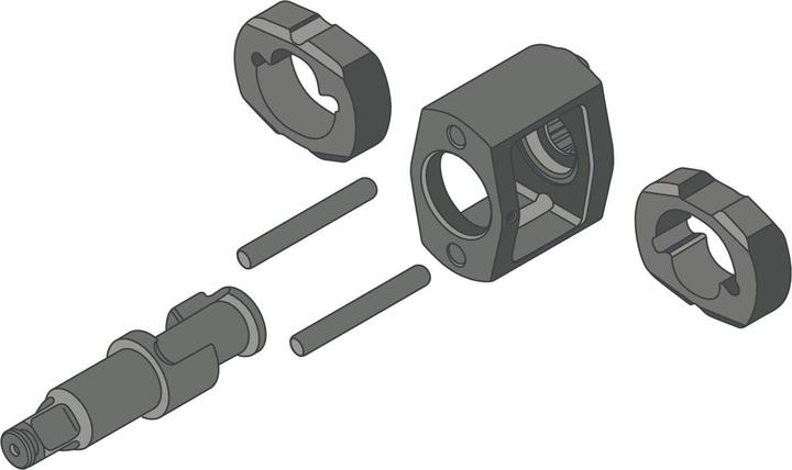 Produktbild KS Tools 1/2" MONSTER Hochleistungs-Druckluft-Winkel-Schlagschrauber, 271 Nm, 105.4 dbA (1/2")