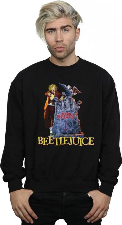 Immagine prodotto Beetlejuice Here Lies Felpa Uomo (M)