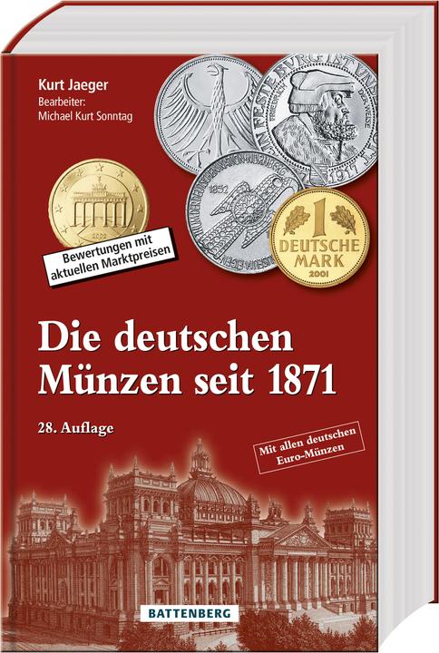 Immagine prodotto Die deutschen Münzen seit 1871 (Tedesco, Michael Kurt Sonntag, Kurt Jaeger, 2023)