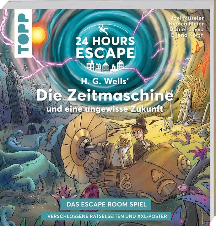 Image du produit 24 HOURS ESCAPE - Le jeu Escape Room - La machine à remonter le temps (Allemand)