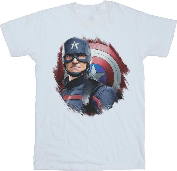 The Falcon And The Winter Soldier Captain America Stare TShirt Jungen