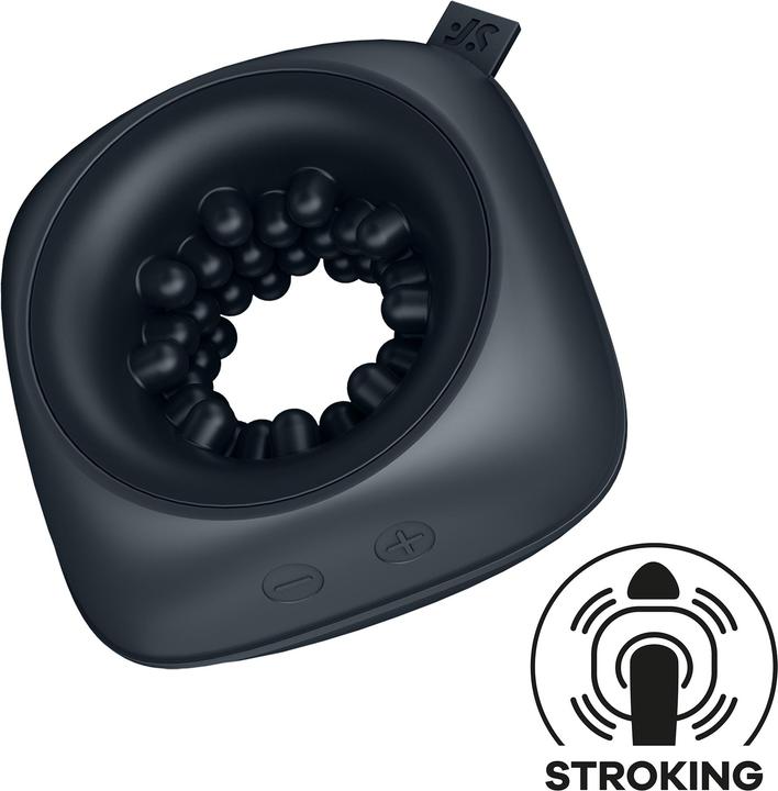Actual product image Satisfyer Ring Stroker Masturbator & Vibrator (0.91 cm)