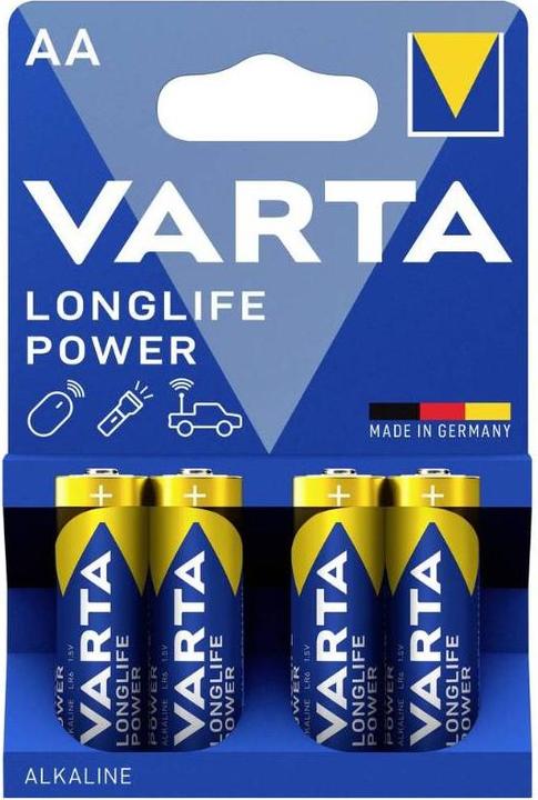 Produktbild Varta F4 (4 Stk., AA, 2970 mAh)