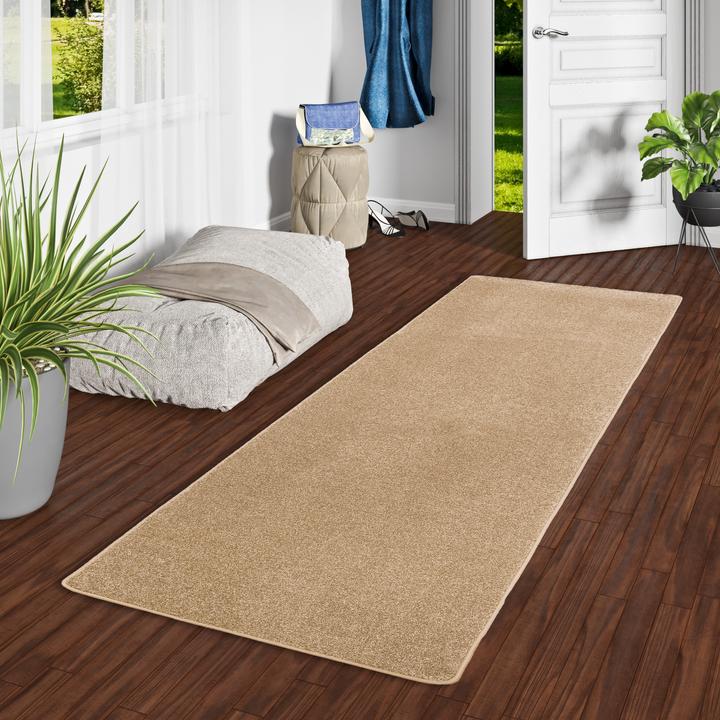 Produktbild Snapstyle Hochflor Velours Läufer Teppich Luna (80 x 320 cm)