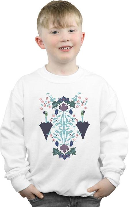 Produktbild Disney Mary Poppins Floral Collage Sweatshirt Jungen (140, 146)