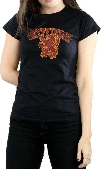 Actual product image Womens/Ladies Gryffindor Sport Emblem Cotton T-Shirt (XL)