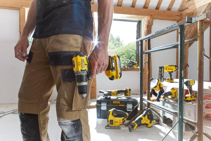 Actual product image Stanley FatMax V20 (Rechargeable battery operated)