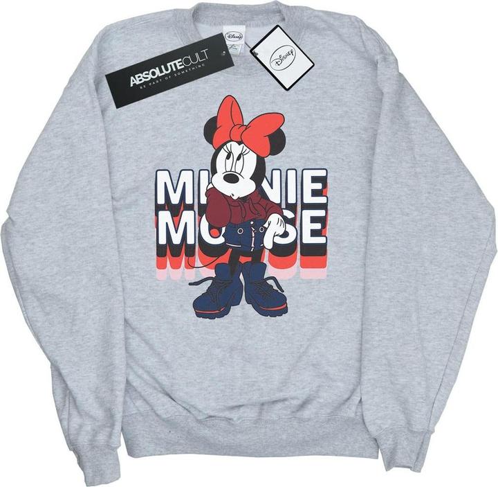 Actual product image Disney Mens Minnie Mouse In Hoodie Sweatshirt (S)