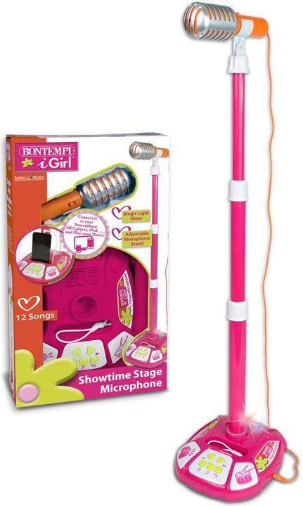 Produktbild Bontempi Vintage Bühnenmikrofon Pink