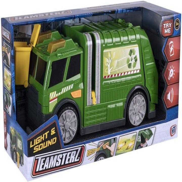 Actual product image Teamsterz garbage truck with lights and sounds