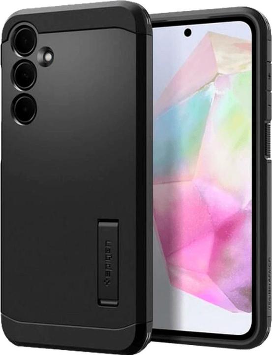 Produktbild Spigen Tough Armor Sam A35 5G czarny/black ACS07517 (Samsung Galaxy A35)