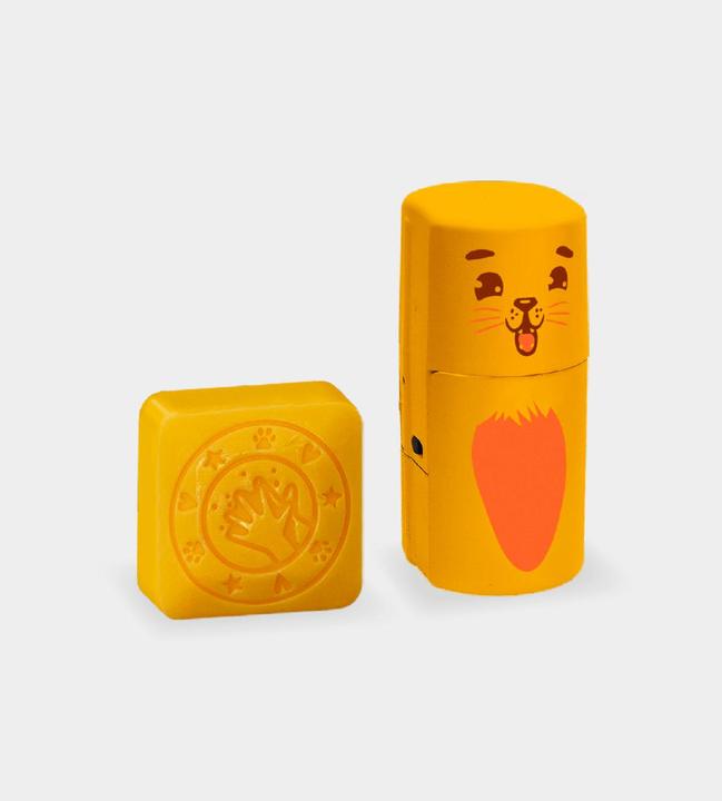 Image du produit Colop Tampon à motif + savon à main Cleany LEO Lion, Orange