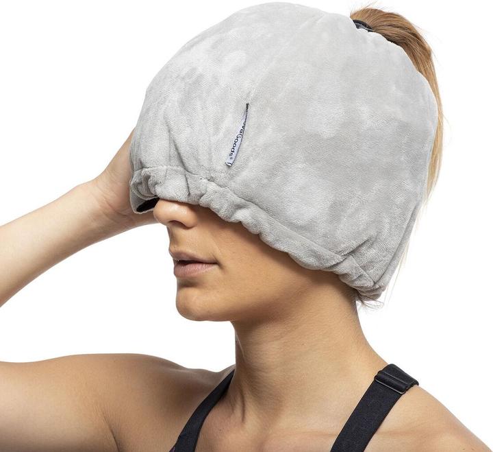 Actual product image InnovaGoods Hawfron Migraines and Relaxation Gel Hat Grey