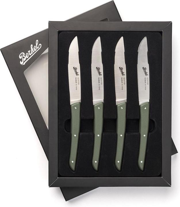 Immagine prodotto Berkel Set di coltelli da bistecca 4 pezzi colore verde (4 Pezzo/i, Coltello)