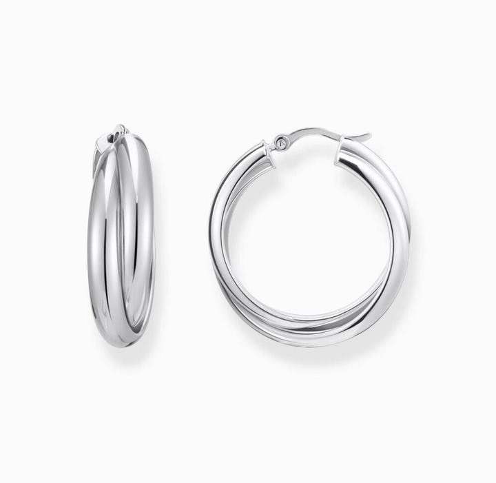 Produktbild Thomas Sabo Creolen verschlungenes Design (925er Silber)
