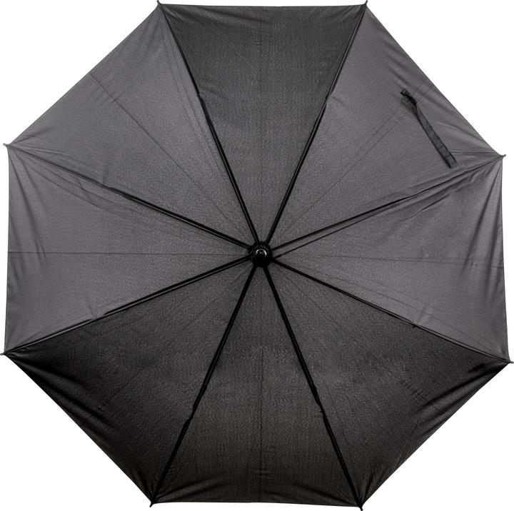Actual product image Idena Stick umbrella black Ø100cm soft-touch design handle