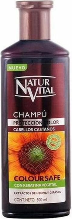 Naturaleza Y Vida CHAMPU COLOR castaño 300 ml (300 ml, Shampoing liquide)