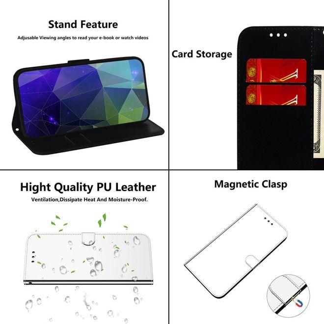 Actual product image MU Style Mirror Surface Bookcover Series (Samsung Galaxy S22+)