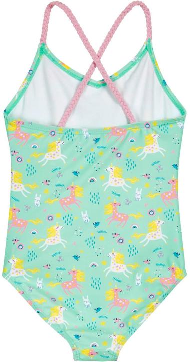 Actual product image Playshoes Swimming costume UV Protection Unicorn Mint/Pink Size 74-80 (80)