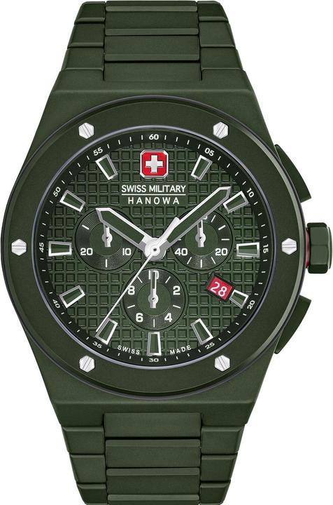 Swiss Military Hanowa Sidewinder Ceramic (Analoguhr, 43 mm)