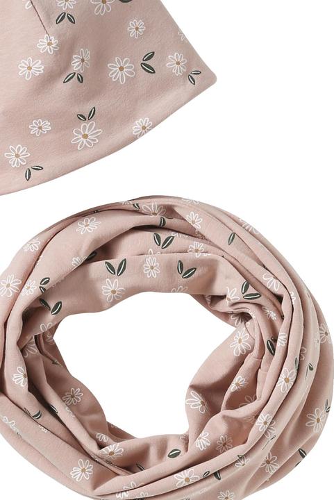 Immagine prodotto Vertbaudet Mädchen-Set: Mütze & Rundschal mit Blumen