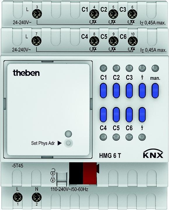 Actual product image Theben Hmg 6 T Knx (Heating actuator)