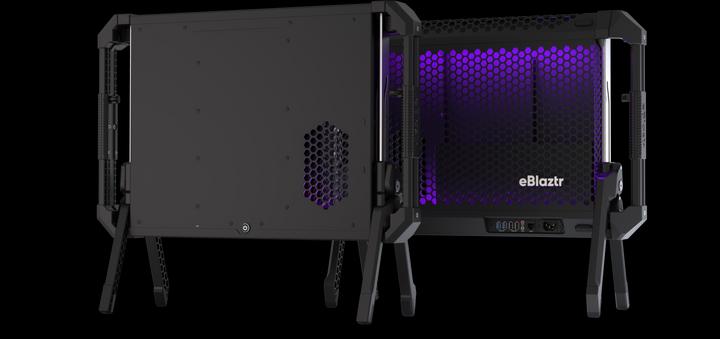 Produktbild eBlaztr ITX Gaming Desktop Gehäuse schwarz (ITX)