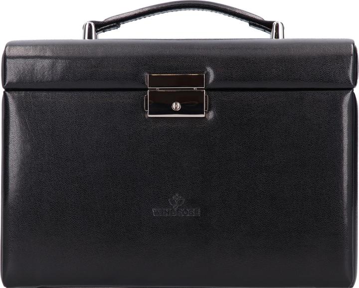 Image du produit Windrose Coffret à bijoux Merino 9 - Noir