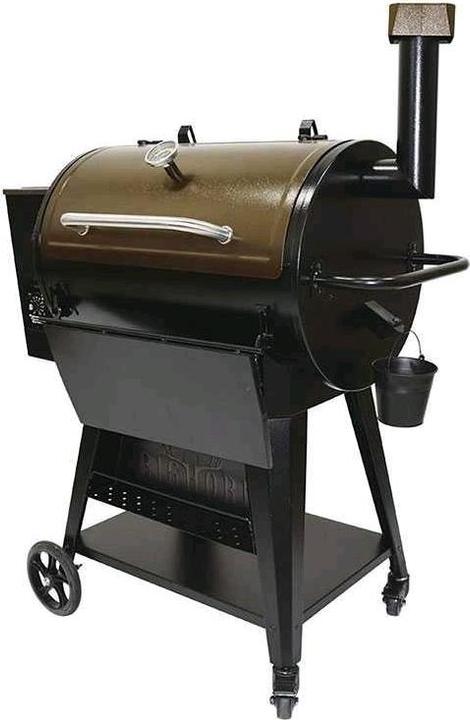 Immagine prodotto Royal Food RFPB 3570 Griglia a pellet con griglia in acciaio inox Superficie di cottura 72x49 cm
