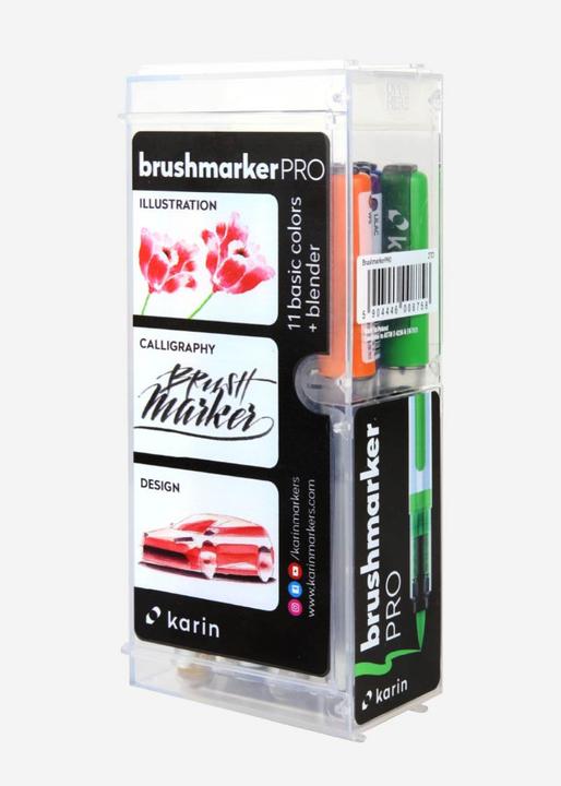 Produktbild Karin Brushmarker Pro (Mehrfarbig, 11 x)