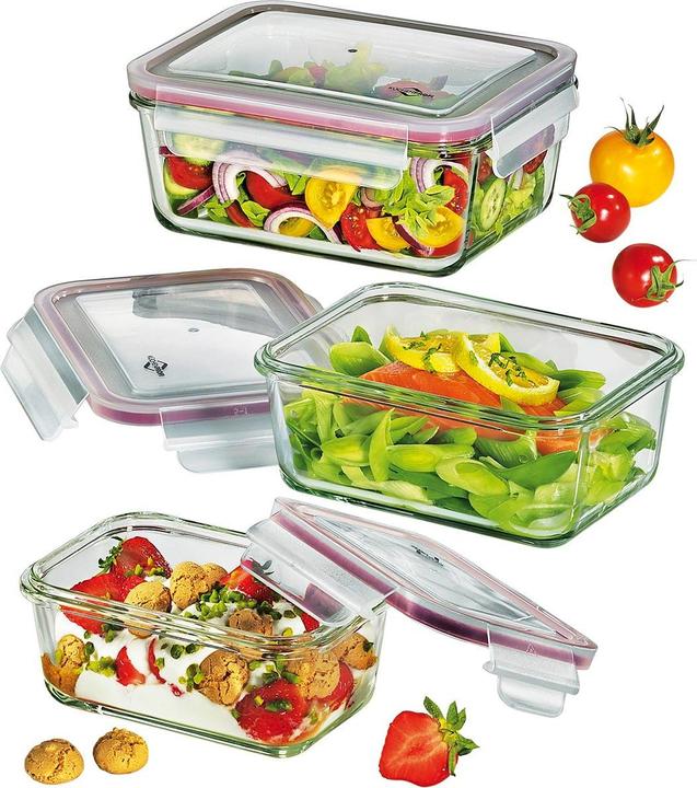Image du produit Küchenprofi Set de boîtes à lunch / boîtes à provisions 3 pièces