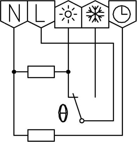 Actual product image ALRE FTR 101.01000 FTR 101.010#00 Room thermostat UP 5-30°C UA01022
