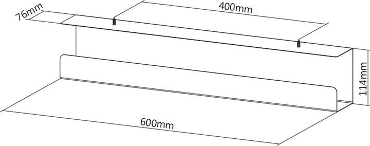 Produktbild Value Kabelführungssystem (Kabelkanal, 60 cm)
