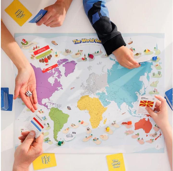 Produktbild The World Game Das lustige Geographie-Brettspiel (Deutsch)