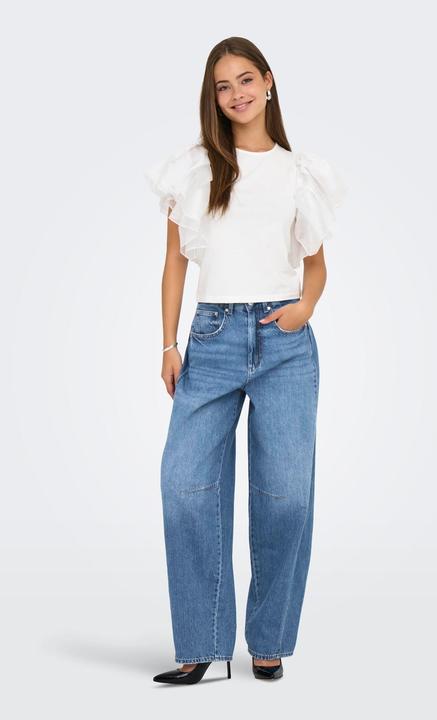 Immagine prodotto Only ONLHORSESHOE Mittlere Taille Barrel Fit Jeans Jeans mit weitem Bein (25)