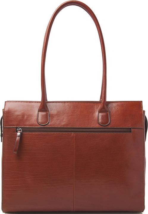 Produktbild Castelijn & Beerens & Beerens - Gaucho Ellen Schoudertas 15,6 RFID | cognac -