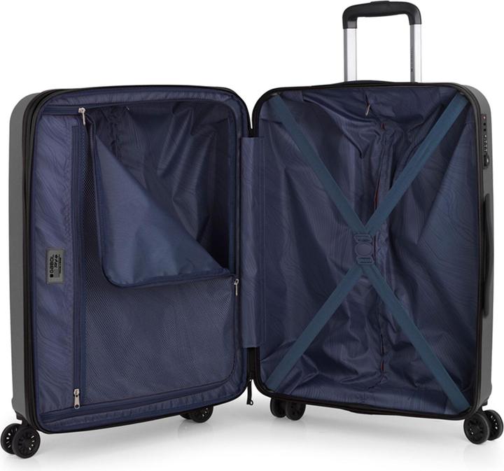 Produktbild Gabol Montreal 4 Rollen Kofferset 3-teilig mit Dehnfalte (121 l, XL (ab 115l))