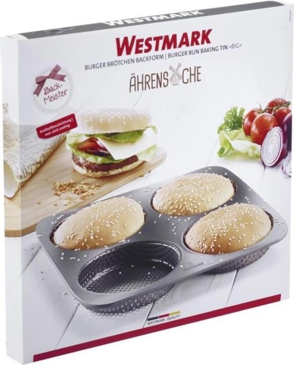 Actual product image Westmark 4 burger buns baking tin Big, 28x28cm (28 cm)