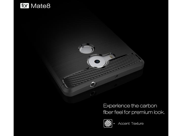 Image du produit Screenguard Housse Huawei Mate 8 Carbon Brushed Soft TPU (Mate 8)