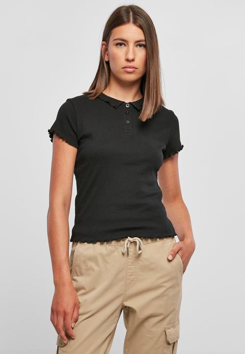 Image du produit Urban Classics Ladies Rib Polo Tee (5XL)