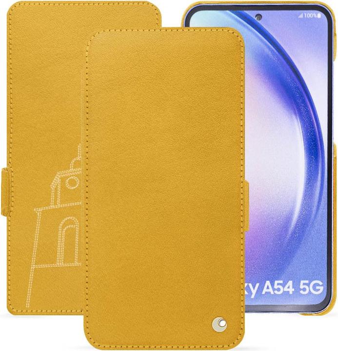 Actual product image Noreve Horizontal leather flap shell (Samsung Galaxy A54 5G)