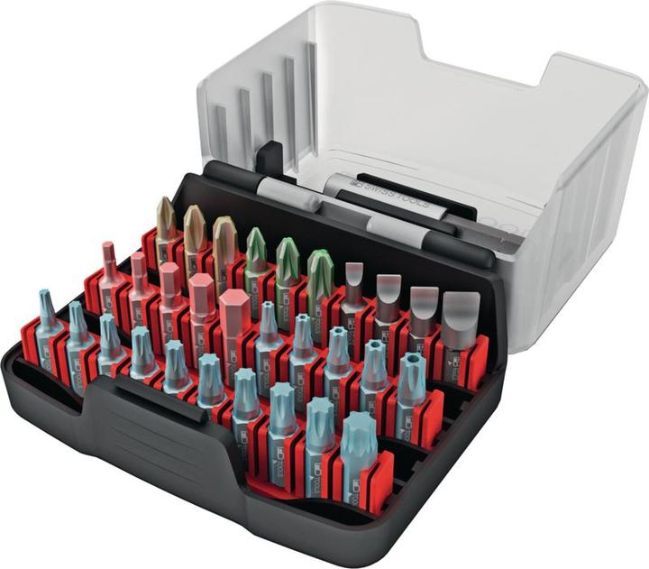 Produktbild PB Swiss Tools Bit-Satz C6-990 (Innensechsrund TX mit Loch M10, Innensechsrund TX Mit Loch M15, Innensechsrund TX mit Loch M20, Innensechsrund TX Mit Loch M25, Innensechsrund TX mit Loch M30)