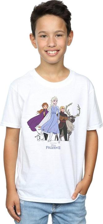 Actual product image Disney Boys Frozen 2 Group T-Shirt (152, 158)